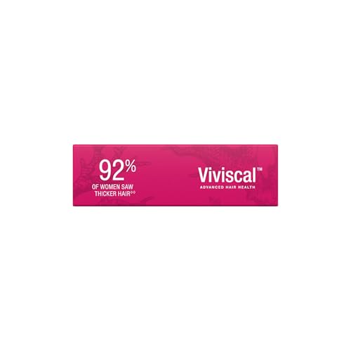 Viviscal Women's Hair Growth Supplement – Nourish Thinning Hair and Increase Hair Thickness – With AminoMar Collagen, Biotin, Zinc, Vitamin C, and Iron – 60 Tablets (30-Day Supply)