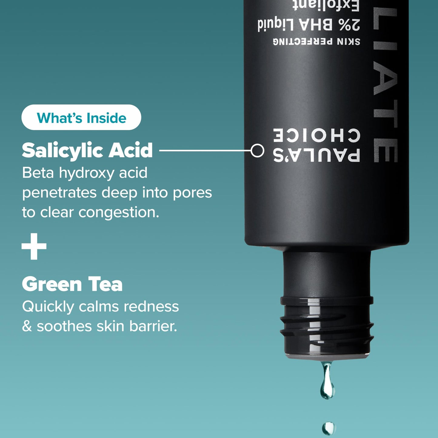 Paula's Choice SKIN PERFECTING 2% BHA Liquid Salicylic Acid Exfoliant-Facial Exfoliant for Blackheads, Enlarged Pores, Wrinkles & Fine Lines