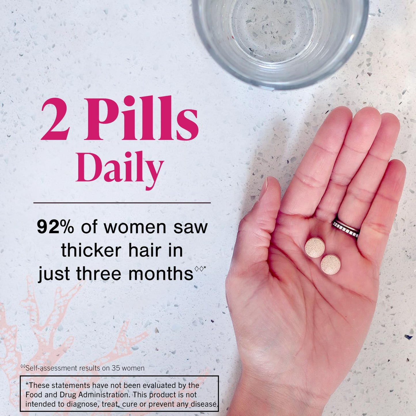 Viviscal Women's Hair Growth Supplement – Nourish Thinning Hair and Increase Hair Thickness – With AminoMar Collagen, Biotin, Zinc, Vitamin C, and Iron – 60 Tablets (30-Day Supply)