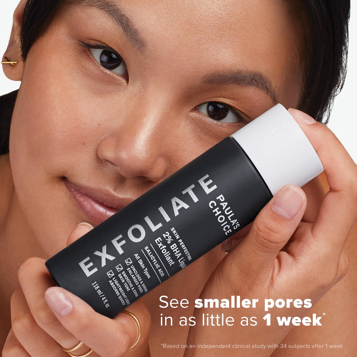 Paula's Choice SKIN PERFECTING 2% BHA Liquid Salicylic Acid Exfoliant-Facial Exfoliant for Blackheads, Enlarged Pores, Wrinkles & Fine Lines