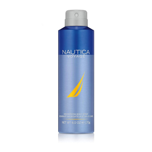 Nautica Voyage Eau de Toilette 3.3 fl oz (Pack of 1), Notes of Apple, Cedarwood, Mimosa, Men's Fragrance, Long Lasting, Everyday Fragrance, Travel Size