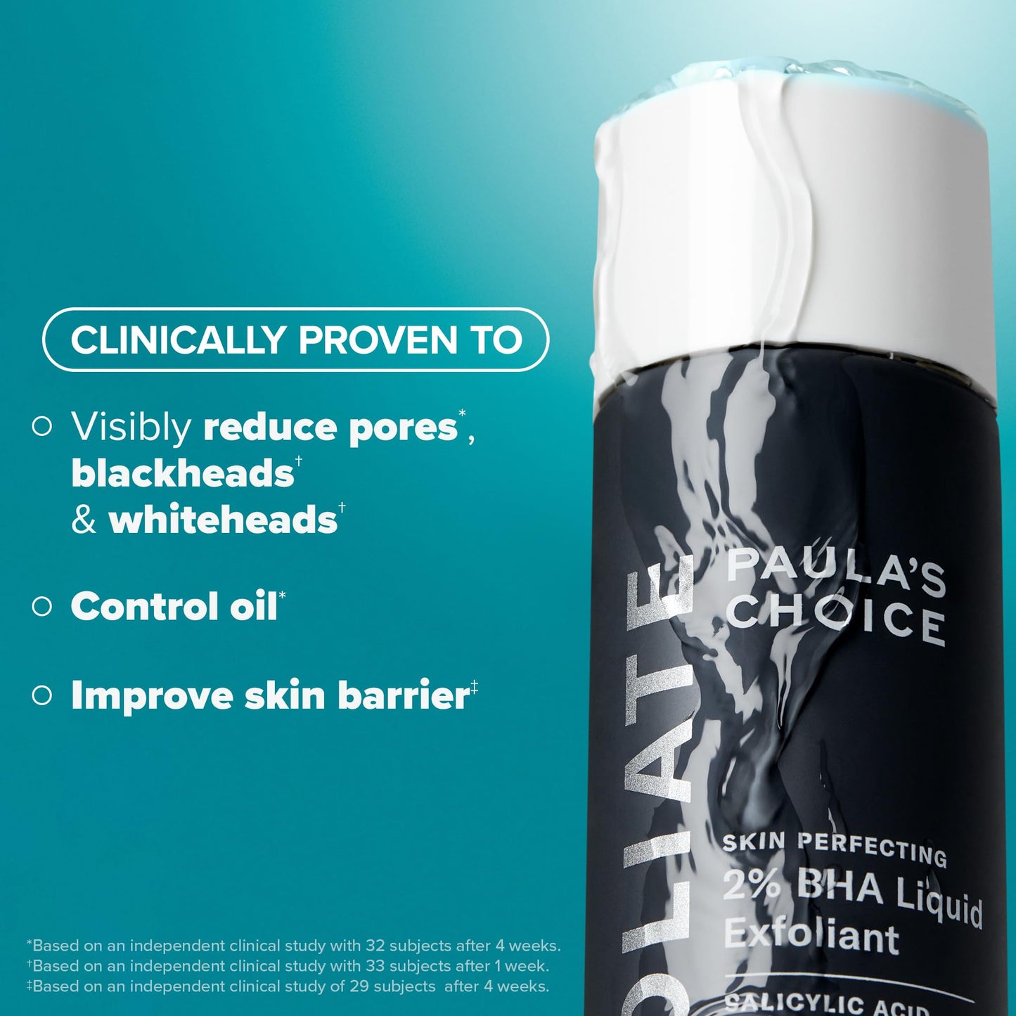 Paula's Choice SKIN PERFECTING 2% BHA Liquid Salicylic Acid Exfoliant-Facial Exfoliant for Blackheads, Enlarged Pores, Wrinkles & Fine Lines
