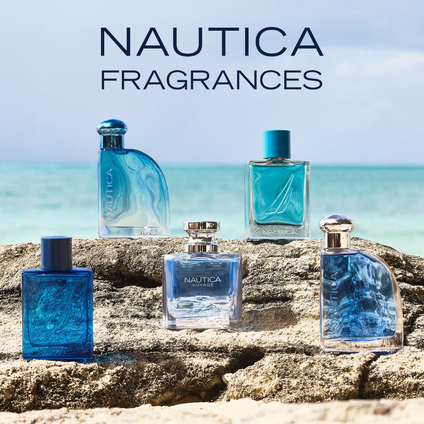 Nautica Voyage Eau de Toilette 3.3 fl oz (Pack of 1), Notes of Apple, Cedarwood, Mimosa, Men's Fragrance, Long Lasting, Everyday Fragrance, Travel Size